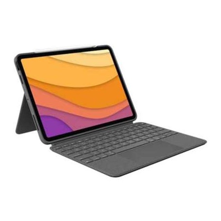 Logitech 920-010095 Combo Touch Backlit Keyboard Case for Apple 11 iPad Pro 1st-4th Gen Oxford Gray