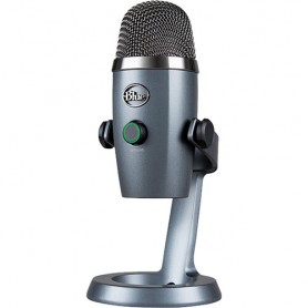 Blue 988-000089 Microphones Yeti Nano - Premium USB Microphone (Vivid Blue)