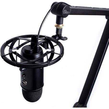 Logitech 989-000539 for Creators Blue Radius III Custom Shockmount for Yeti and Yeti Pro USB Microphones