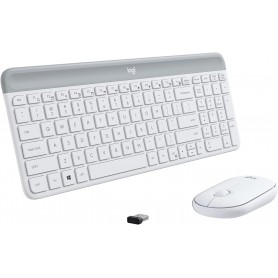 Logitech 920-009443 MK470 Slim Wireless Keyboard and Mouse Combo - Modern Compact Layout