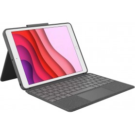 Logitech 920-009608 Combo Touch Backlit Keyboard Case for Apple iPad (Gen 7 to 9) (Graphite)