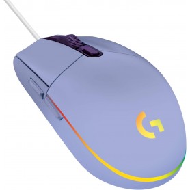 Logitech 910-005851 G203 Wired Gaming Mouse, 8,000 DPI, Rainbow Optical Effect LIGHTSYNC RGB