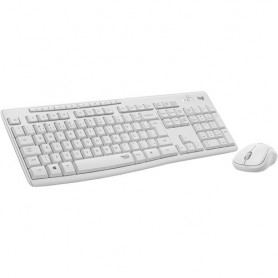 Logitech 920-009783 MK295 Silent Wireless Keyboard & Mouse Combo (Off-White)