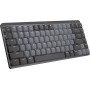 Logitech 920-010552 MX Mechanical Mini Wireless Keyboard (Gray, Clicky)