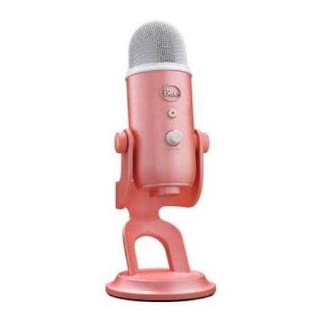 Logitech 988-000530 Blue Yeti for Aurora Collection USB Microphone (Pink Dawn)