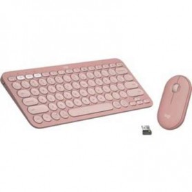 Logitech 920-012199 Pebble 2 Wireless Combo Rose