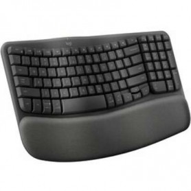 Logitech 920-012058 Wave Keys for Business Graphite Brown Box