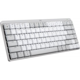 Logitech 920-010553 MX Mechanical Mini for Mac Wireless Keyboard (Pale Gray, Tactile Quiet)