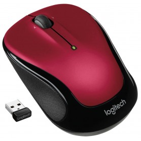 Logitech 910-006830 M325S Wireless Red Mouse