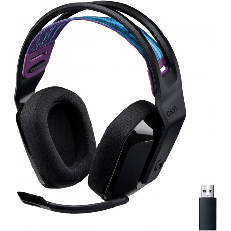 Logitech 981-000971 G G535 LIGHTSPEED Wireless Headset (Black)
