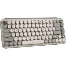Logitech 920-011232 POP Keys Wireless Bluetooth Mechanical Keyboard (Mist)