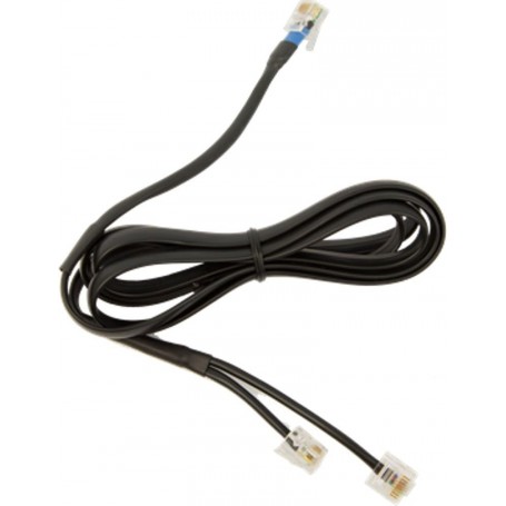 Jabra 14201-10 Audio Cable - Compatible with Jabra Wireless Headsets and Siemens DHSG Adapter
