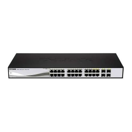 D-Link DGS-1210-28P Systems 28-Port Gigabit Smart Managed PoE Switch