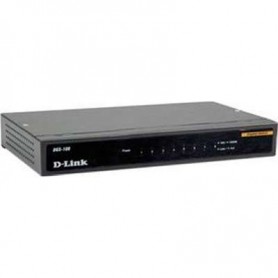 D-Link DGS-108 Systems 8-Port Unmanaged Gigabit Desktop Switch