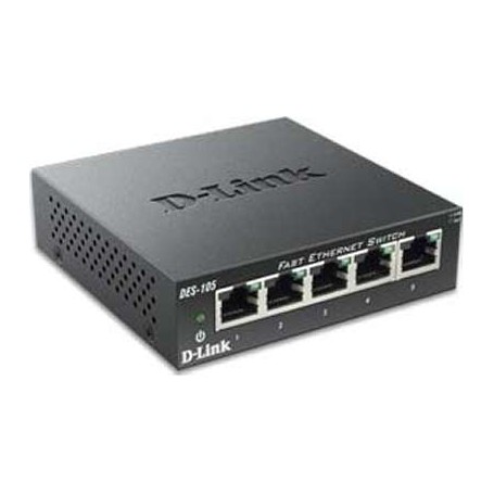 D-Link DES-105 Systems 5-Port 10/100 Desktop Switch