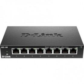 D-Link DES-108 Systems 8-Port 10/100 Desktop Switch