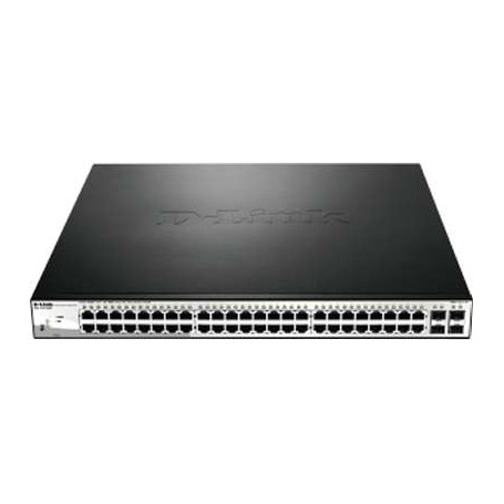 D-Link DGS-1210-52MP 52-Port Gigabit Web Smart PoE Switch including 4 Gigabit SFP ports