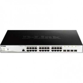 D-Link DGS-1210-28MP Systems 24-Port Gigabit Smart Managed PoE Switch with 4 Gigabit