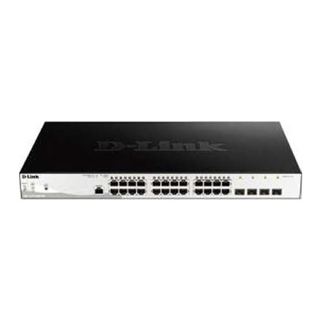 D-Link DGS-1210-28MP Systems 24-Port Gigabit Smart Managed PoE Switch with 4 Gigabit