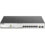D-Link DGS-1210-10MP PoE+ Switch, 8 10 Port Smart Managed Layer 2+ Gigabit Ethernet