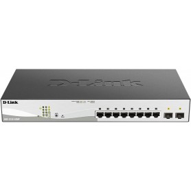 D-Link DGS-1210-10MP PoE+ Switch, 8 10 Port Smart Managed Layer 2+ Gigabit Ethernet