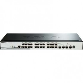 D-Link DGS-1510-28P Systems 28-Port Gigabit Stackable SmartPro PoE Switch