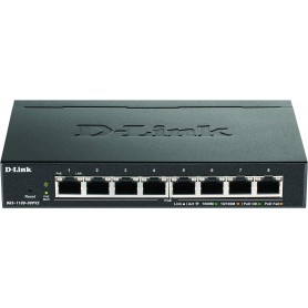 D-Link DGS-1100-08PV2 Systems 8 Port GIG PoE Smart Switch
