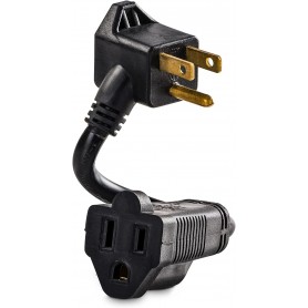 CyberPower GC201 Outlet Extender Extension Cable with 2 Outlets