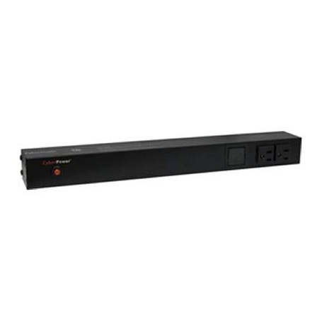 CyberPower PDU15M2F8R 15A Metered PDU 1U 10 Out 5-15R 120V 2F / 8R Out 5-15P