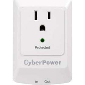 CyberPower CSP100TW Pro Surge Protector 1 Outlet 900J EMI/RFI RJ11