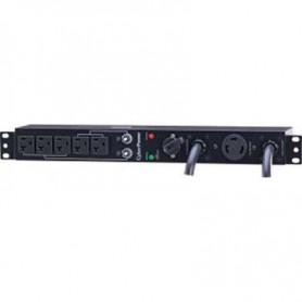 CyberPower MBP30A5 Maintenance Bypass PDU 1U 30A 5OL Rear Outlets 6FT Cord