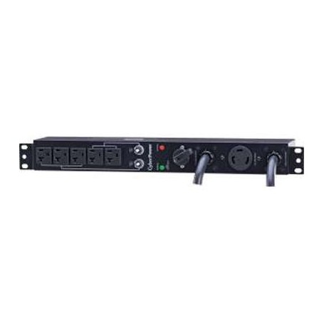 CyberPower MBP30A5 Maintenance Bypass PDU 1U 30A 5OL Rear Outlets 6FT Cord