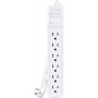 CyberPower B615 15FT 500J White 6 Outlet Surge