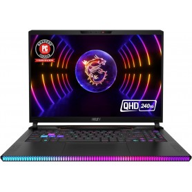 MSI RAIDERGE7813438 Raider GE78 HX 17" QHD+ 240Hz Gaming Laptop - Intel Core i9