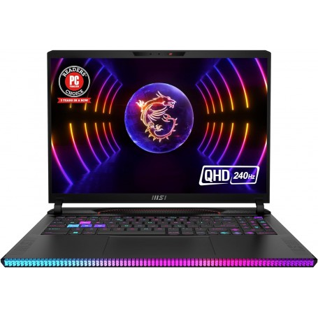 MSI RAIDERGE7813438 Raider GE78 HX 17" QHD+ 240Hz Gaming Laptop - Intel Core i9