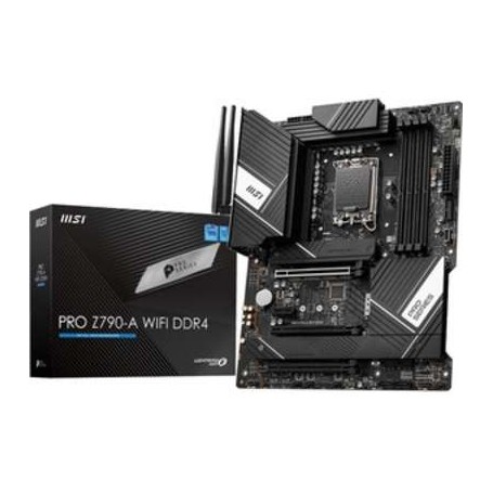 Msi Proz790awifid4 Pro Z790-a Wifiddr4 Lga 1700 Atx Motherboard