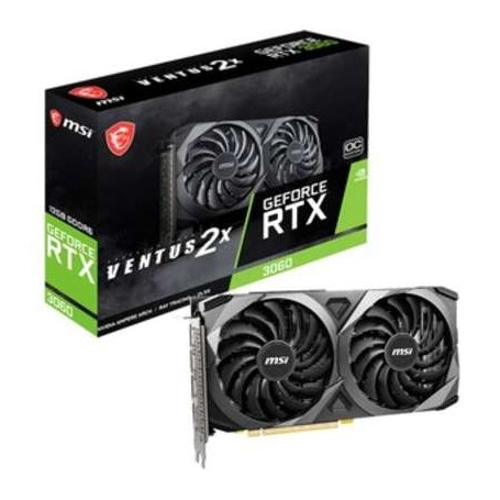 MSI G3060V2X12C GeForce RTX 3060 VENTUS 2X OC Graphics Card