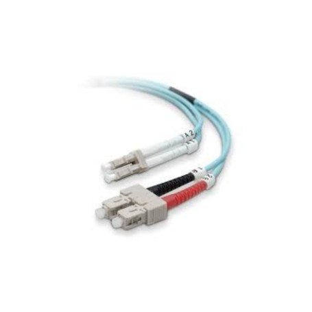 Belkin F2F40277-03M-G Fiber Patch Cable SC/SC1 10 Gig Aqua 3M 50/125