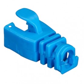 Black Box FMT717-SO-50PAK Snap-On Patch Cable Boot, 50-Pack, Blue