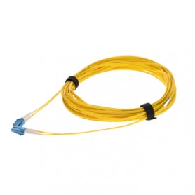 AddOn ADD-LC-LC-12M9SMF 12M Fiber SMF LC/LC M/M 9/125 Duplex OS1 LSZH Yellow Patch Cable