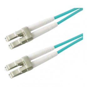 AddOn ADD-LC-LC-4M5OM3 4M 10GB Lomm Fiber Optic Patch Cable OM3 Duplex LC/LC 50/125 Aqua