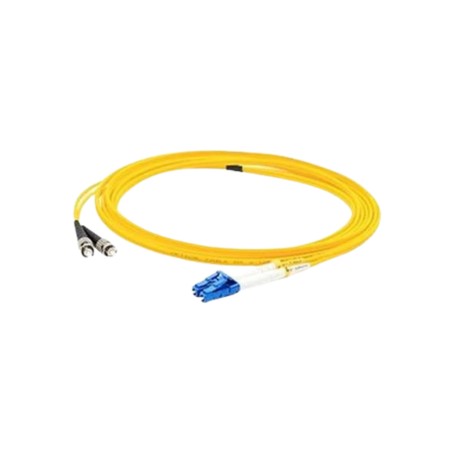 AddOn ADD-ST-LC-8M9SMF 8M Single-Mode Fiber SMF 9/125 Duplex St/LC OS1 Yellow Patch Cable