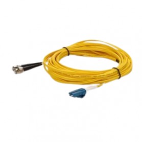 AddOn ADD-ST-LC-1M9SMF 1M OS1 Cable St to LC M/M 2 Strand Yellow
