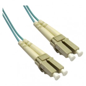 AddOn ADD-LC-LC-4M5OM4 4M Lomm OM4 Fiber Optic Male LC/LC 50/125 Duplex Aqua Cable