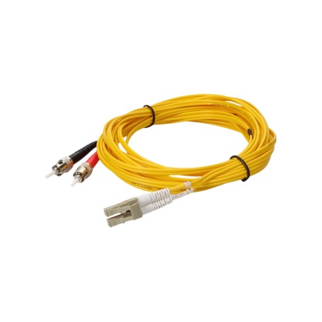 AddOn ADD-ST-LC-2M6MMF 2M Fibre MMF LC/St 62.5 OM1 Duplex Orange Patch Cable