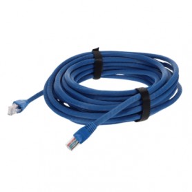 AddOn ADD-30FCAT6A-BE RJ-45 M/M Patch Cable 30FT Blue CAT6A UTP PVC CU
