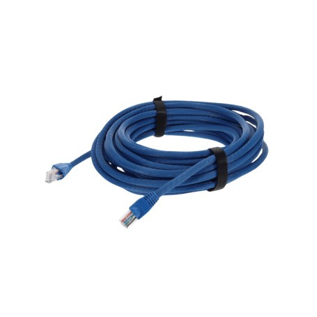 AddOn ADD-30FCAT6A-BE RJ-45 M/M Patch Cable 30FT Blue CAT6A UTP PVC CU