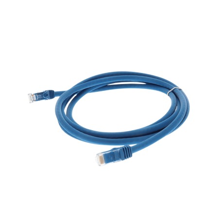 AddOn ADD-3FCAT6A-BE 3FT CAT6 UTP RJ45 Cop Patch Cable M/M Blue