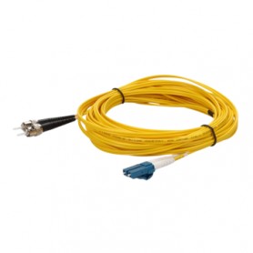 AddOn ADD-ST-LC-4M9SMF 4M Single-Mode Fiber SMF 9/125 Duplex St/LC OS1 Yellow Patch Cable