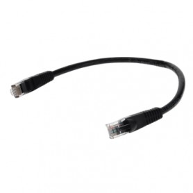 AddOn ADD-10FCAT6-BK RJ-45 M/M Patch Cable 10FT Black CAT6 UTP PVC CU